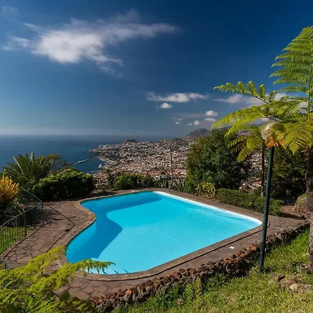 Atlantic Ocean With Pool Funchal (Madeira)